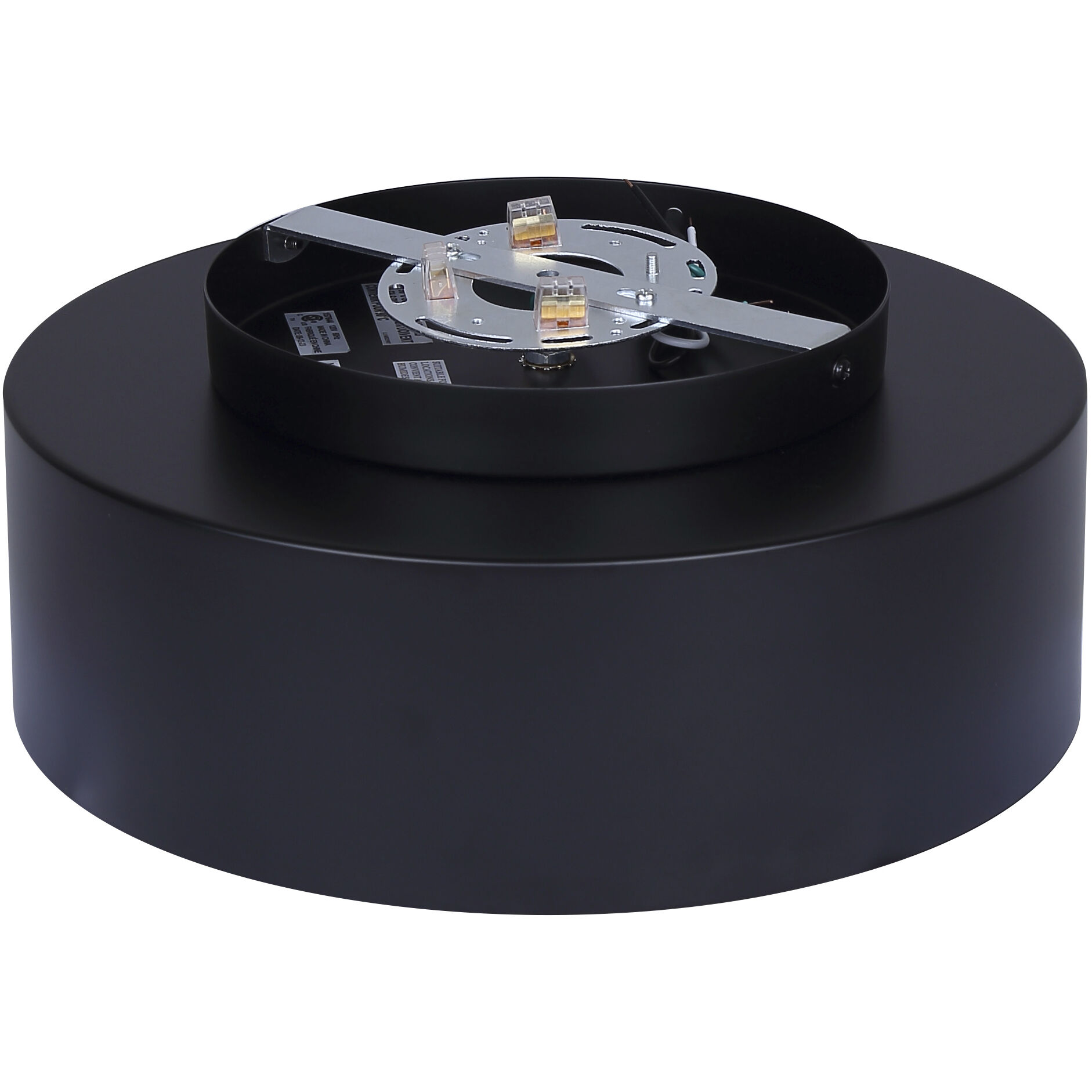 Daylon 1 Light 12.63 inch Black Flush Mount Ceiling Light