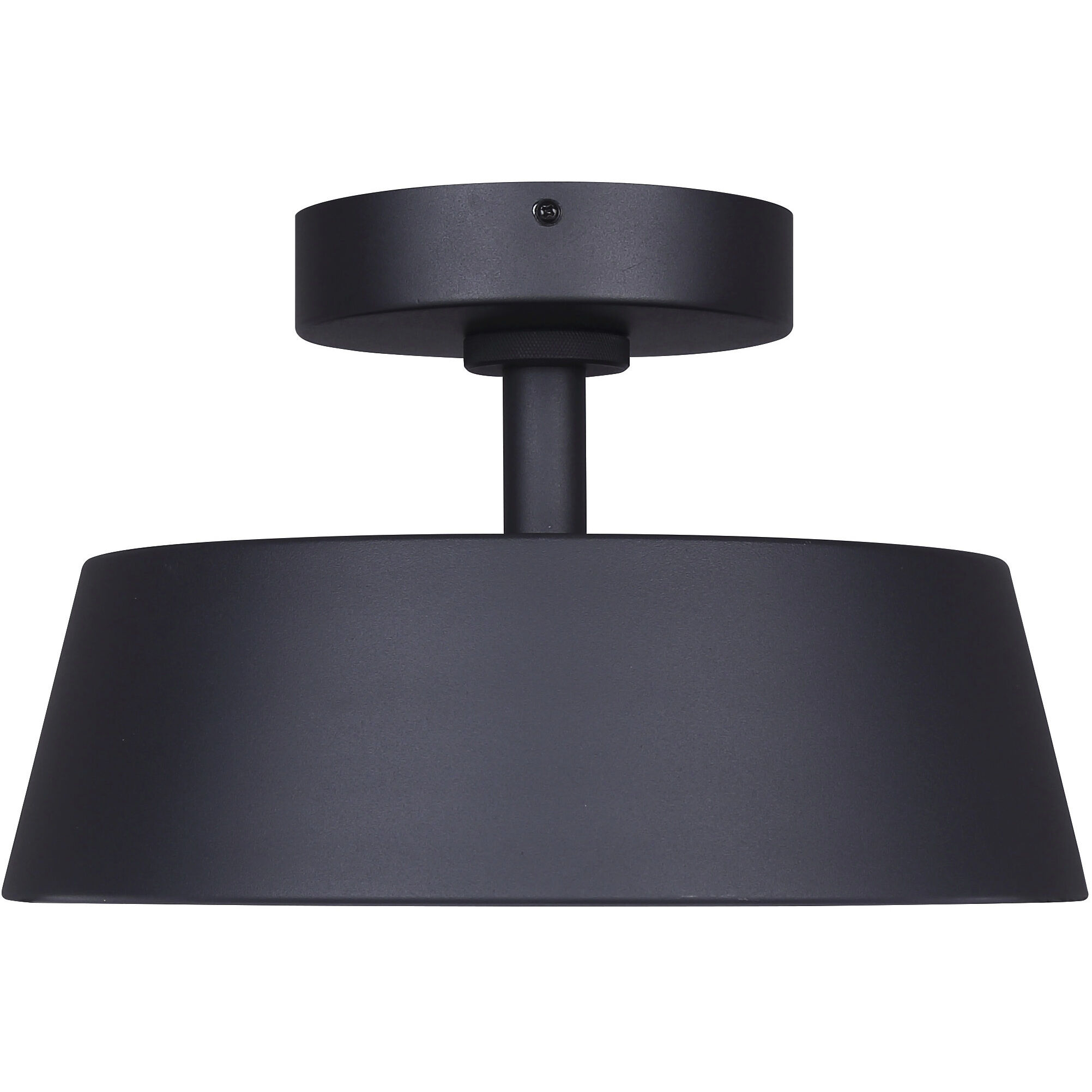 Baxley LED 12.75 inch Black Outdoor Ceiling Lantern