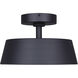 Baxley LED 12.75 inch Black Outdoor Ceiling Lantern
