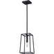 Madison 1 Light 7 inch Black Pendant Ceiling Light