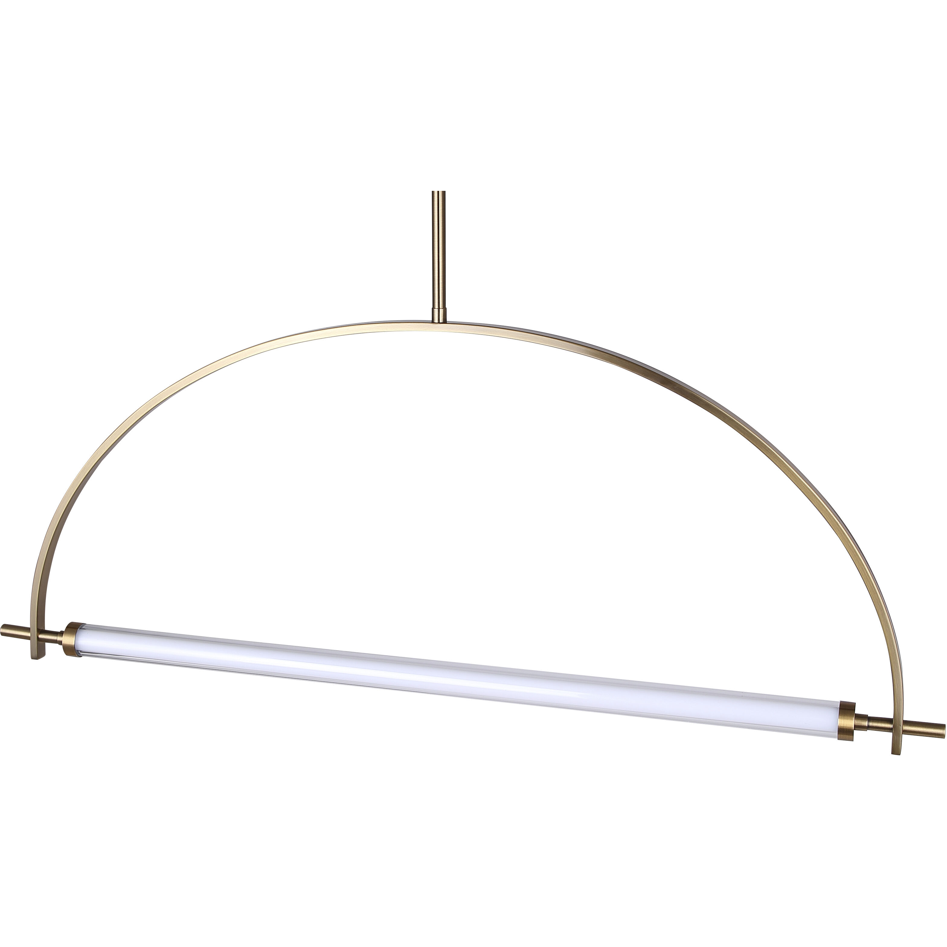 Keaton LED 33.5 inch Gold Chandelier Ceiling Light