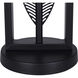 Willow 26 inch 100.00 watt Matte Black Table Lamp Portable Light
