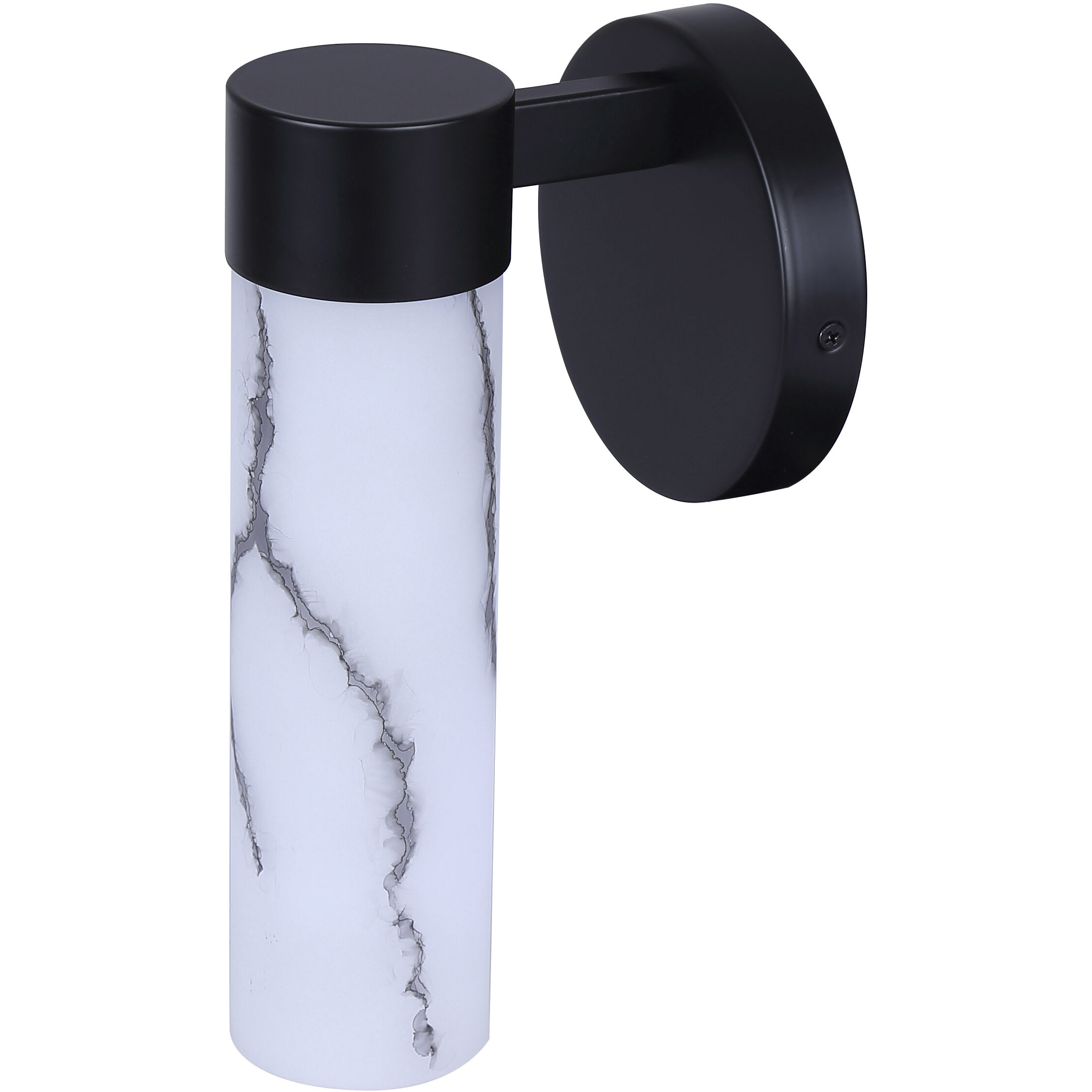 Kristella 1 Light 6 inch Black Vanity Light Wall Light