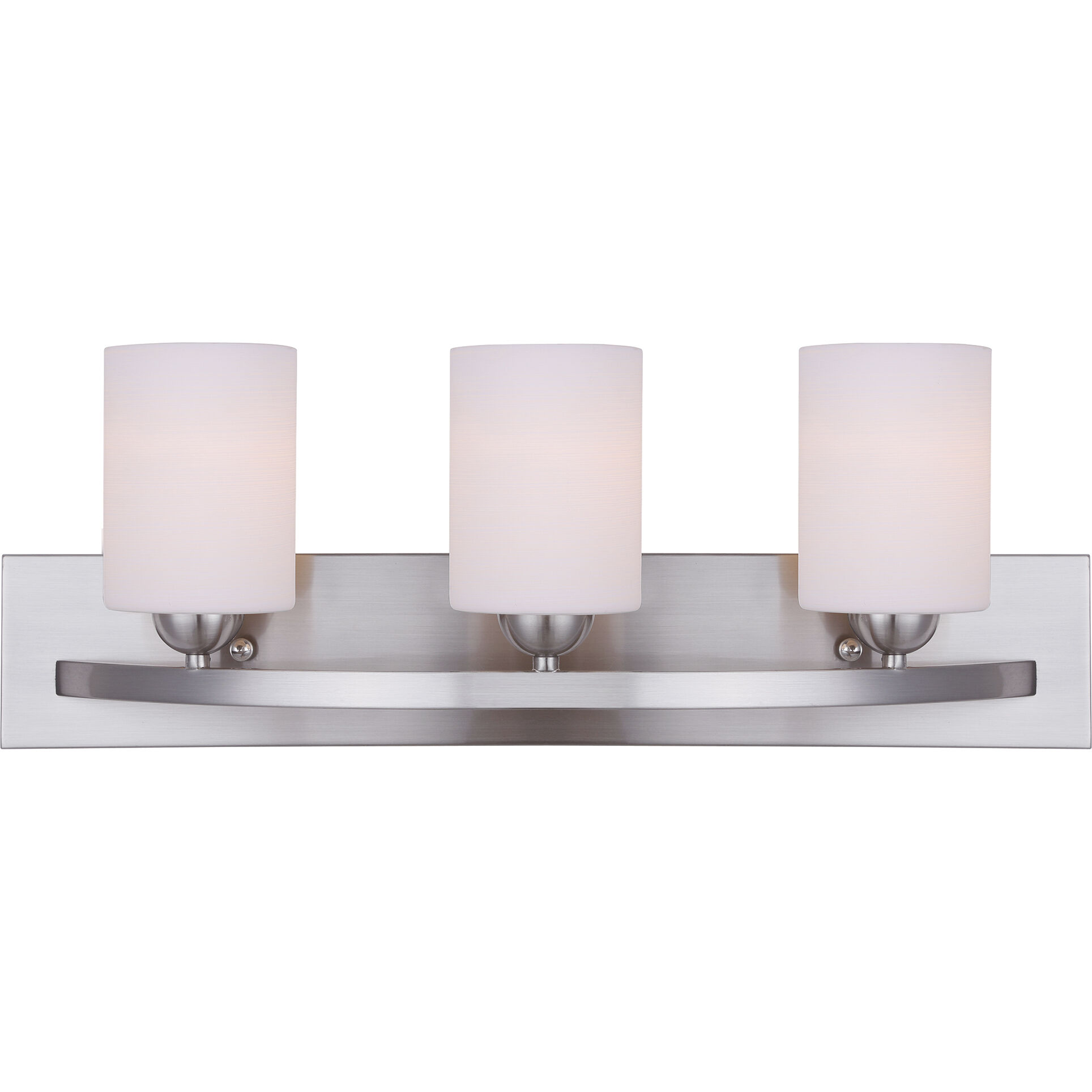 Madison 3 Light 24 inch Brushed Pewter Vanity Light Wall Light