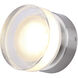 Benni Wall Light in Brushed Nickel
