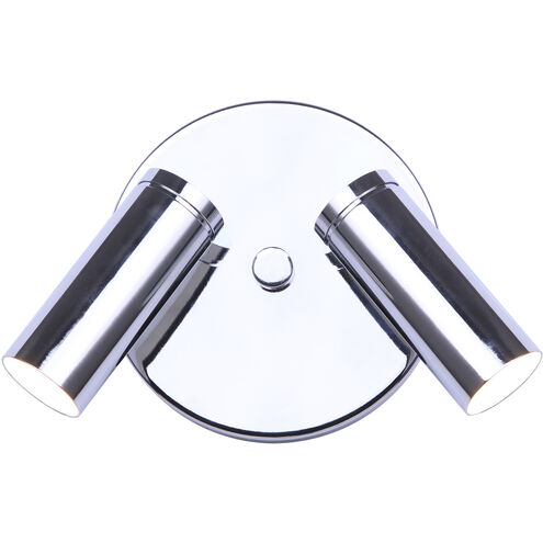 Kelby LED 6 inch Chrome Ceiling/Wall Light Ceiling Light