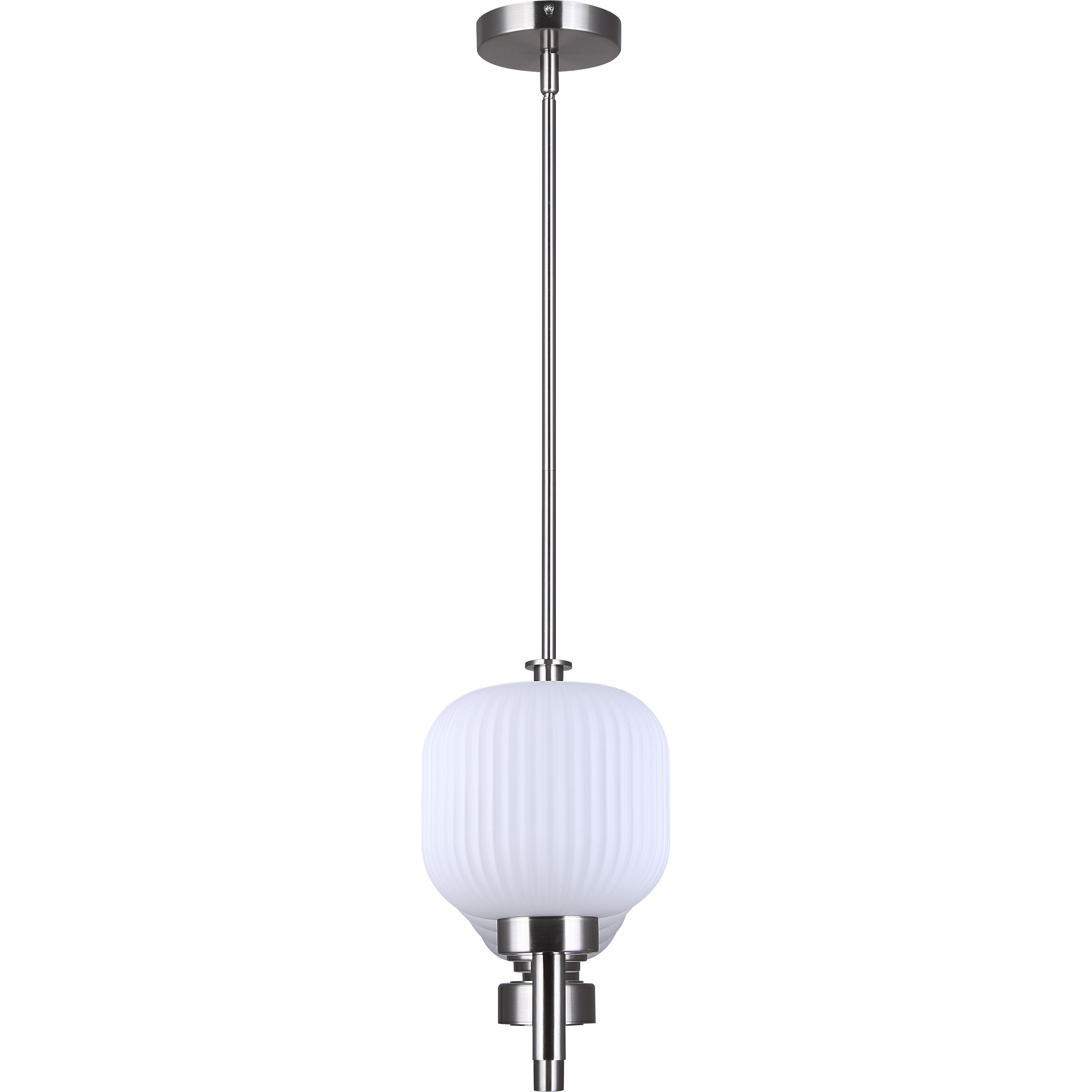 Mallory 4 Light 36.38 inch Brushed Nickel Chandelier Ceiling Light