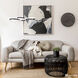Ola LED 29 inch Black Chandelier Ceiling Light