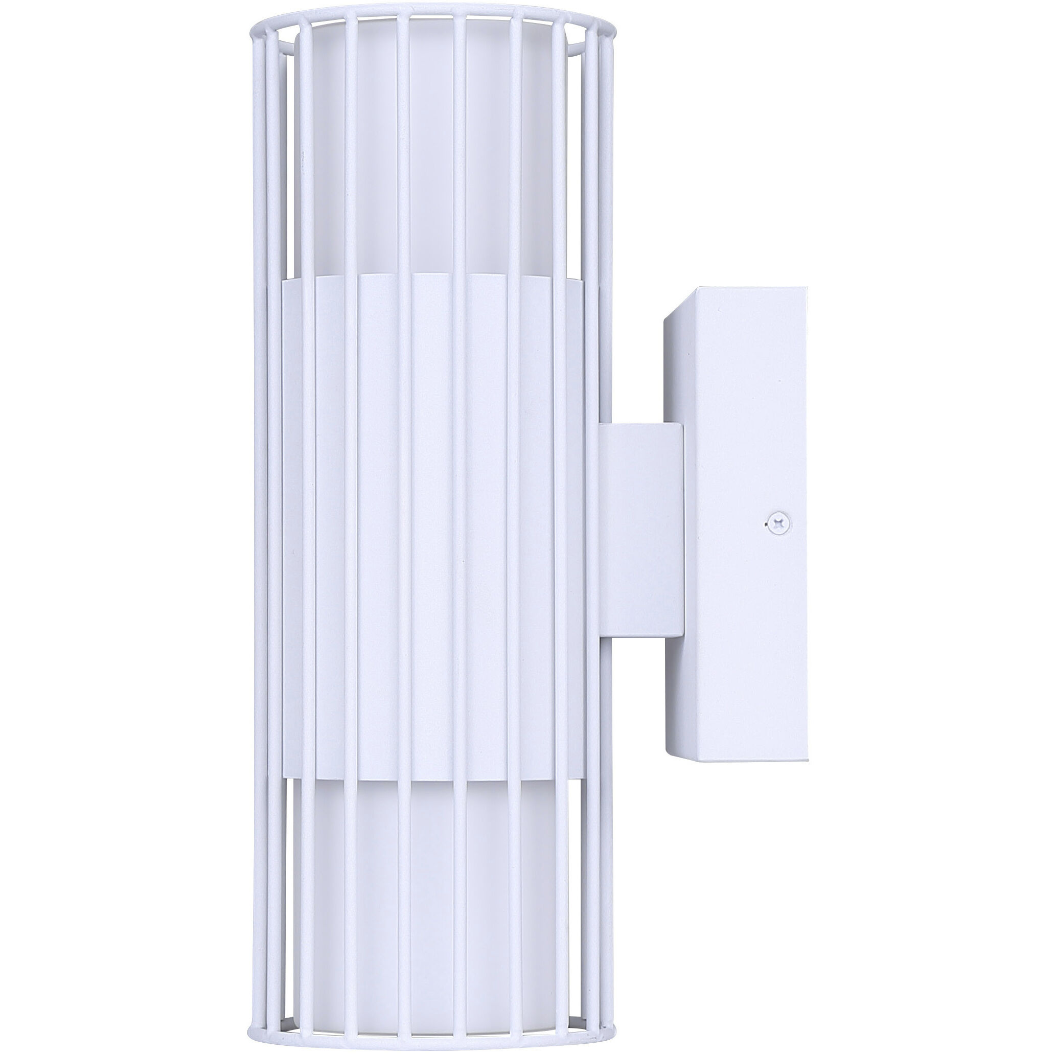 Javon LED 7 inch White Outdoor Lantern