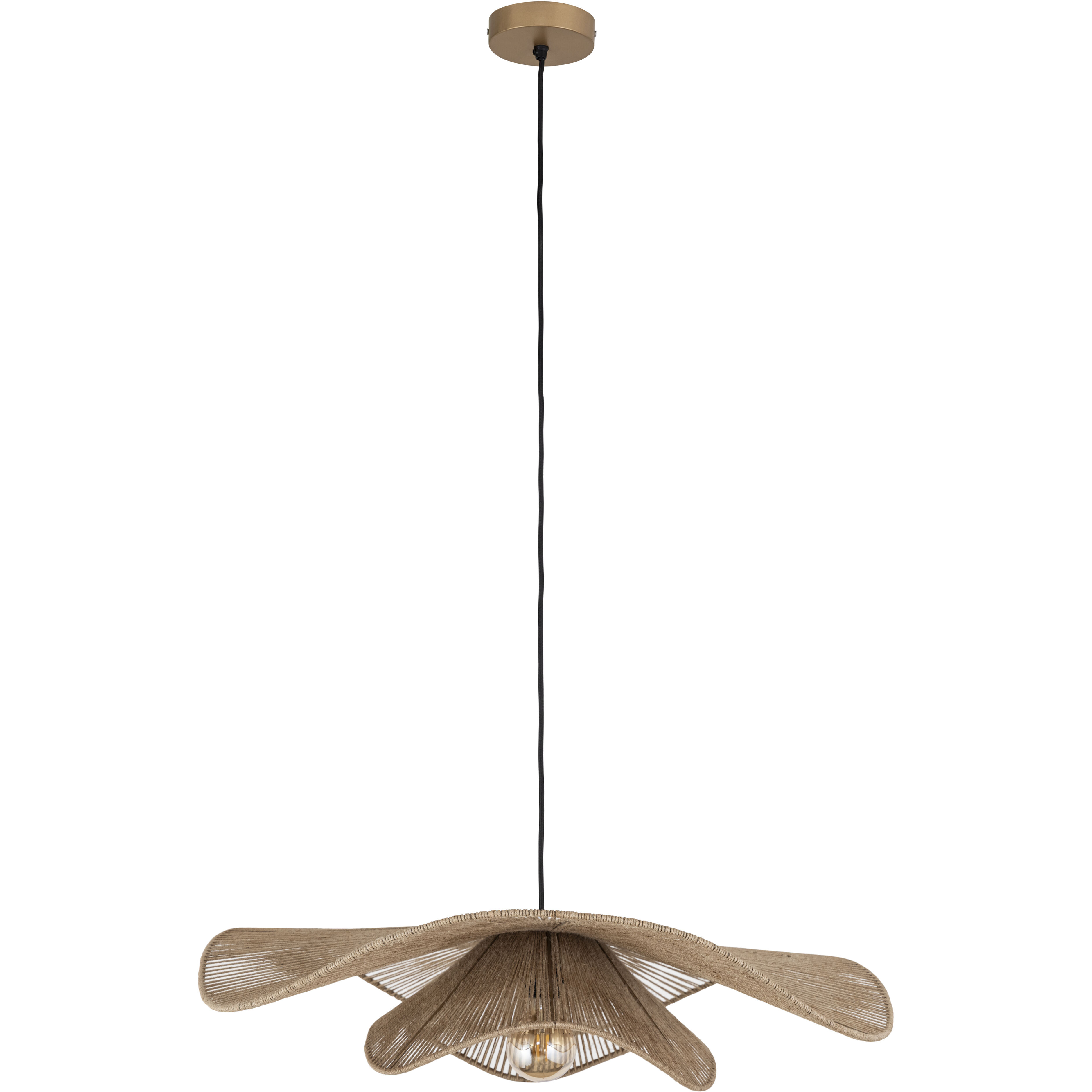 Sage 1 Light 31 inch Natural Pendant Ceiling Light