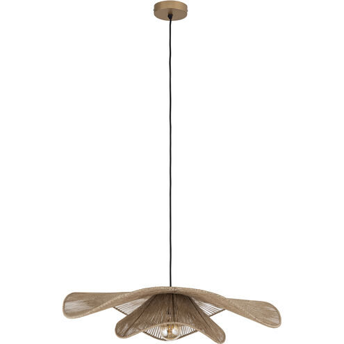 Sage 1 Light 31 inch Natural Pendant Ceiling Light