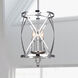 Madison 3 Light 10 inch Chrome Chandelier Ceiling Light