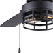 Attley 42 inch Black Indoor Ceiling Fan