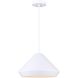 Byck 1 Light 13 inch Matte White Pendant Ceiling Light