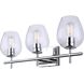 Cain 3 Light 25.00 inch Bathroom Vanity Light