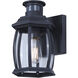 Buckly 1 Light 10.25 inch Black Outdoor Wall Lantern