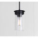 Benson 1 Light 4.75 inch Black Pendant Ceiling Light