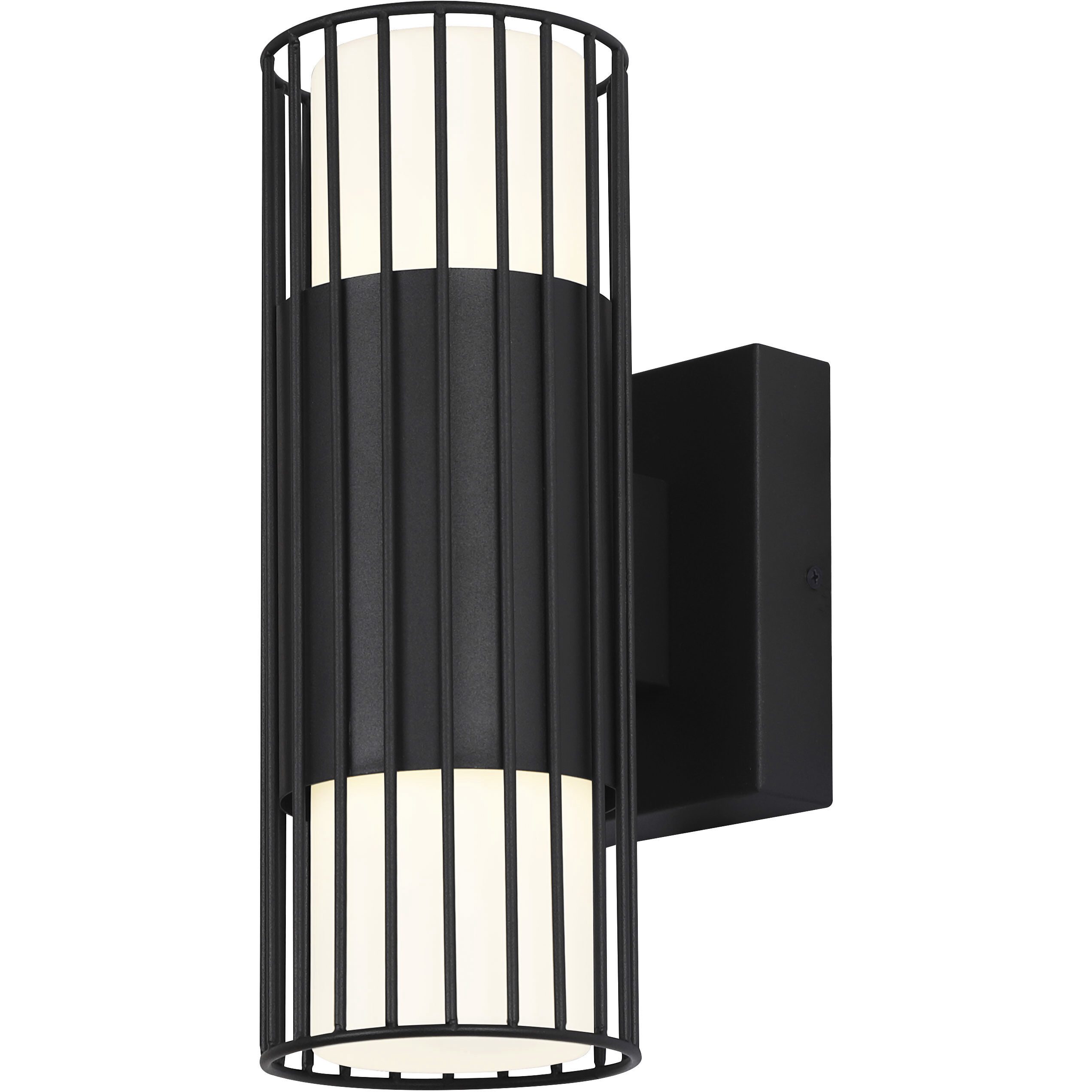 Javon LED 7 inch Black Outdoor Lantern