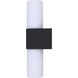 June 2 Light 4.38 inch Black Outdoor Lantern