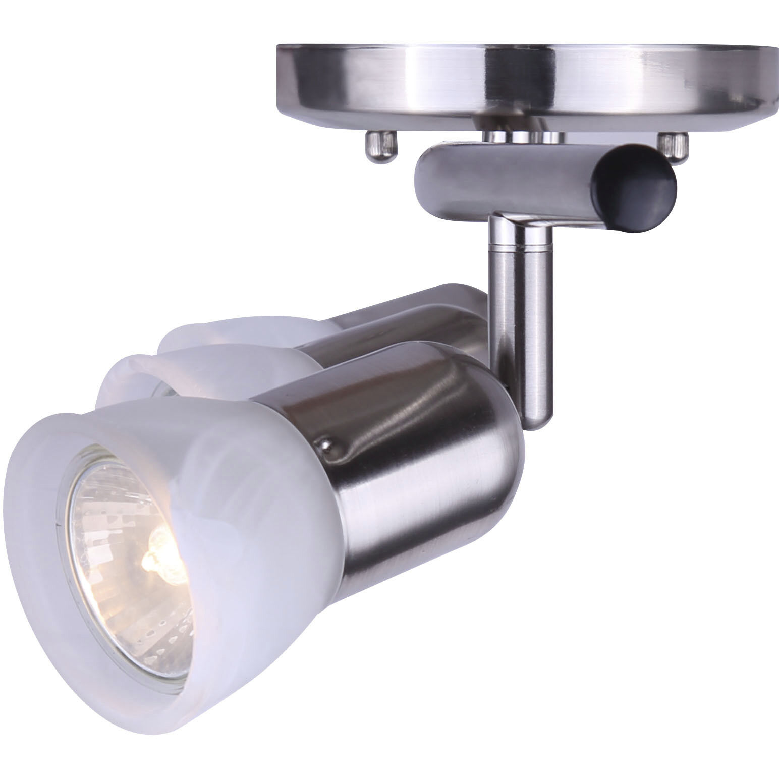 James 3 Light 120 Brushed Pewter Track Lighting Ceiling Light