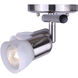 James 3 Light 120 Brushed Pewter Track Lighting Ceiling Light