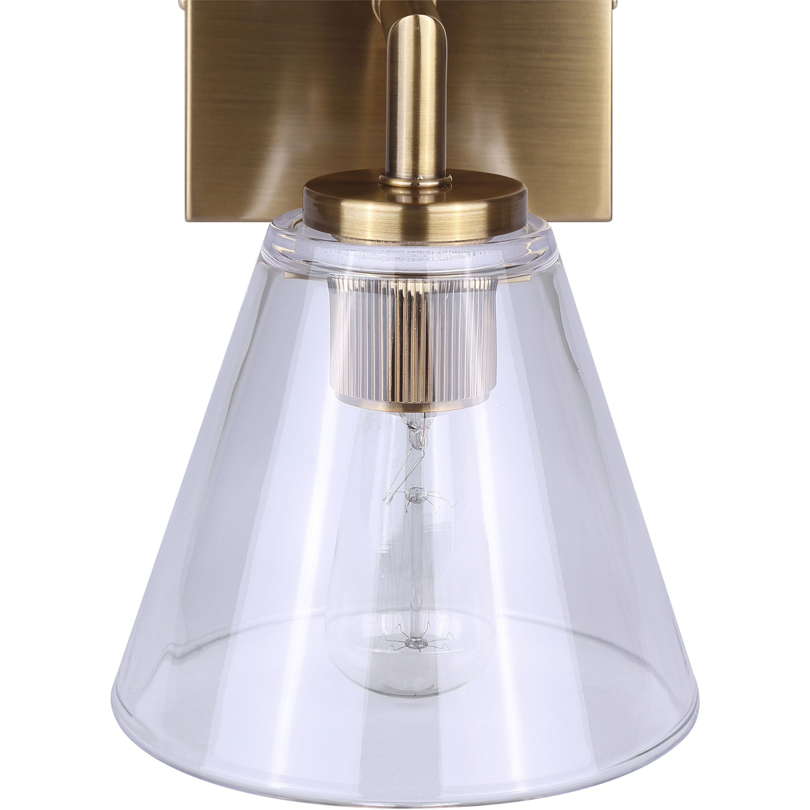 Berklie 1 Light 8 inch Gold Vanity Light Wall Light