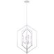 Netto 4 Light 16 inch Matte White Chandelier Ceiling Light