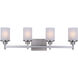 Madison 4 Light 30 inch Brushed Nickel Vanity Light Wall Light