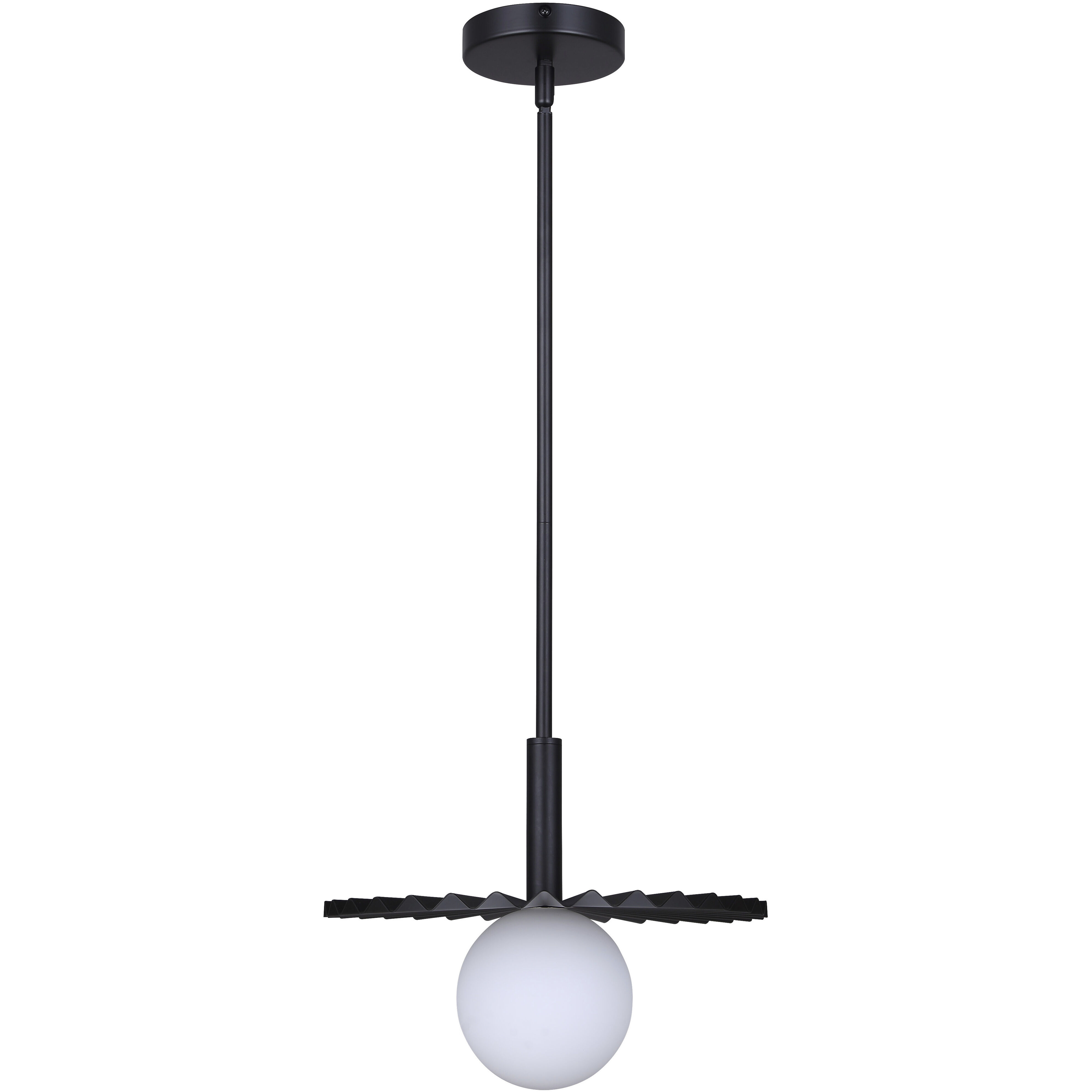 Payton 1 Light 12 inch Black Pendant Ceiling Light