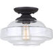 Madison 1 Light 13 inch Oil Rubbed Bronze Flush Mount Ceiling Light