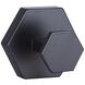 Atalee 2.75 inch Black Robe Hook