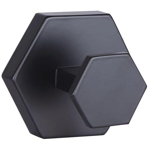 Atalee 2.75 inch Black Robe Hook