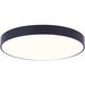 Madison 120V LED 5 inch Black Disk Light