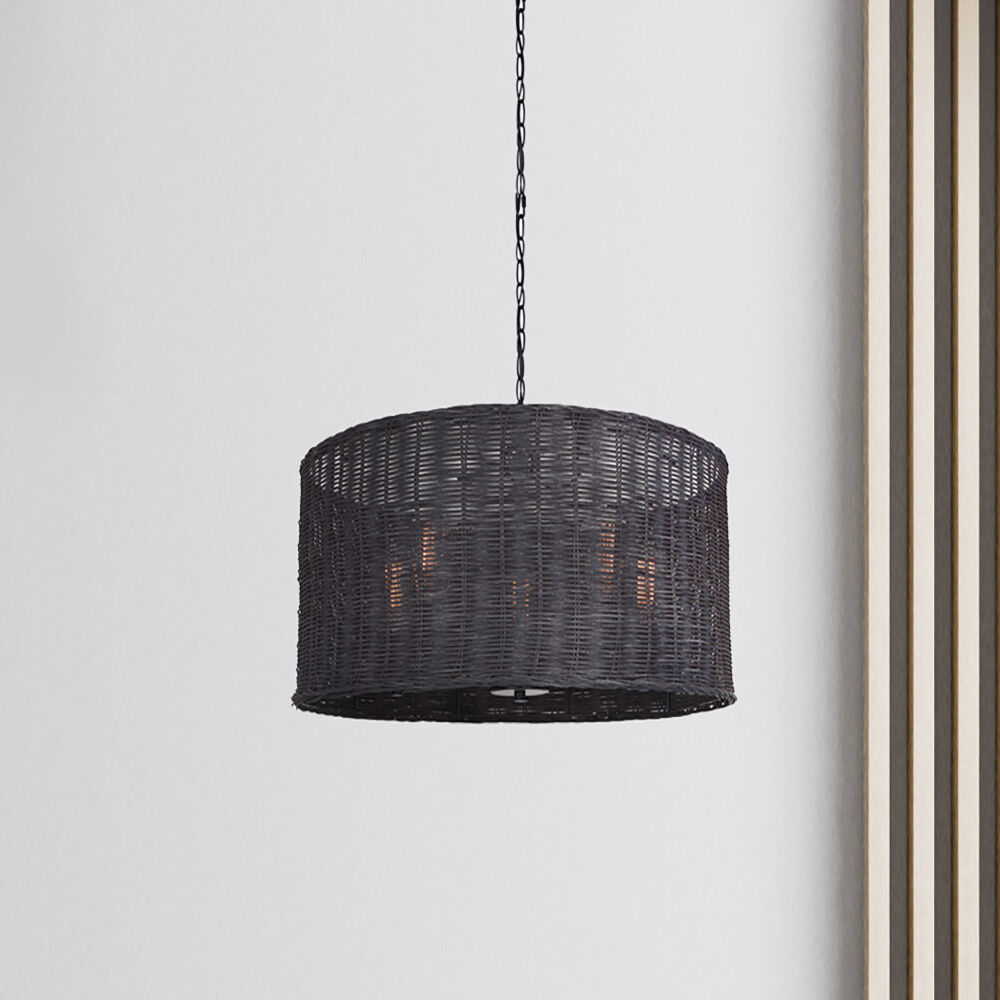 Remee 5 Light 23 inch Black Chandelier Ceiling Light