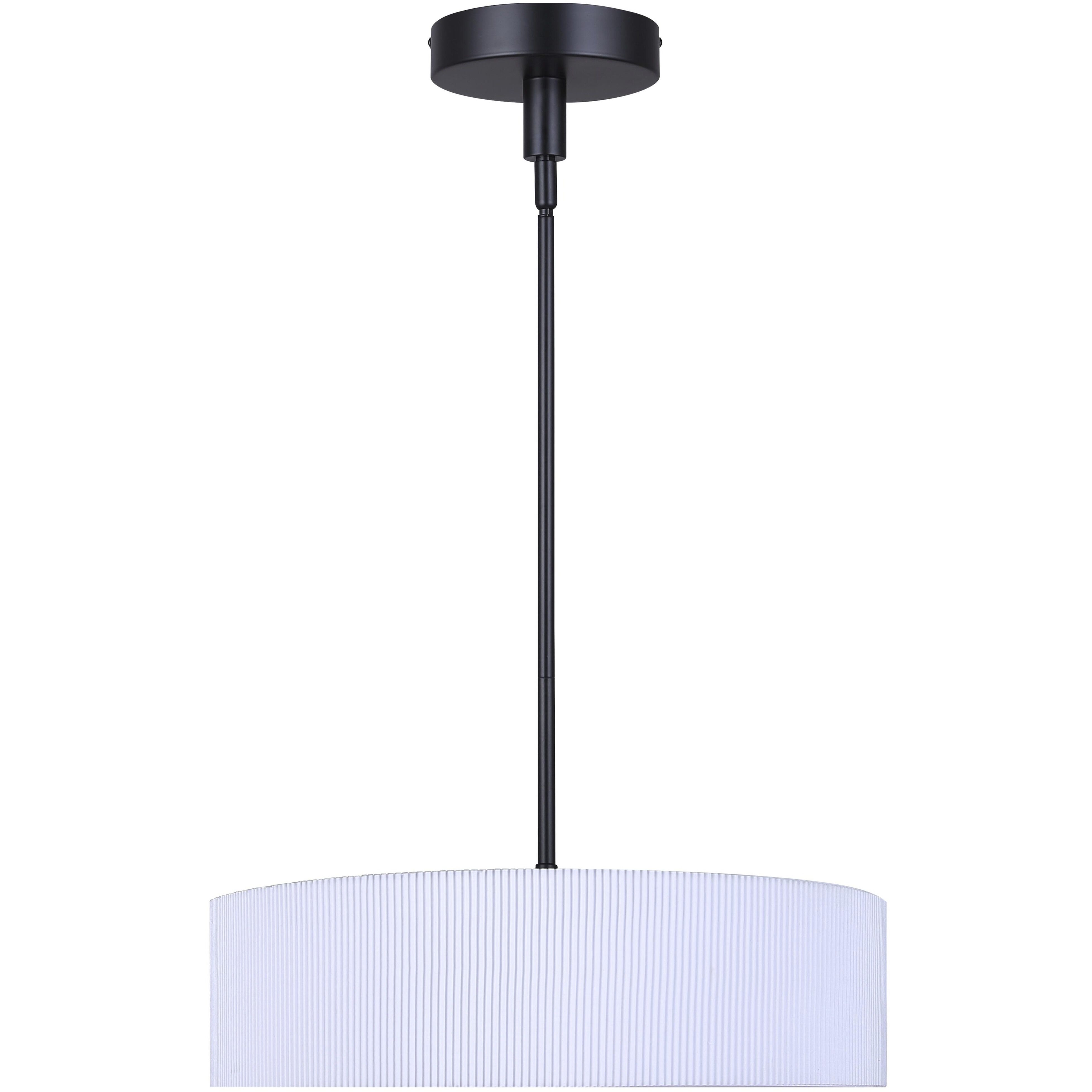 Carmynn LED 16.5 inch Black Chandelier Ceiling Light