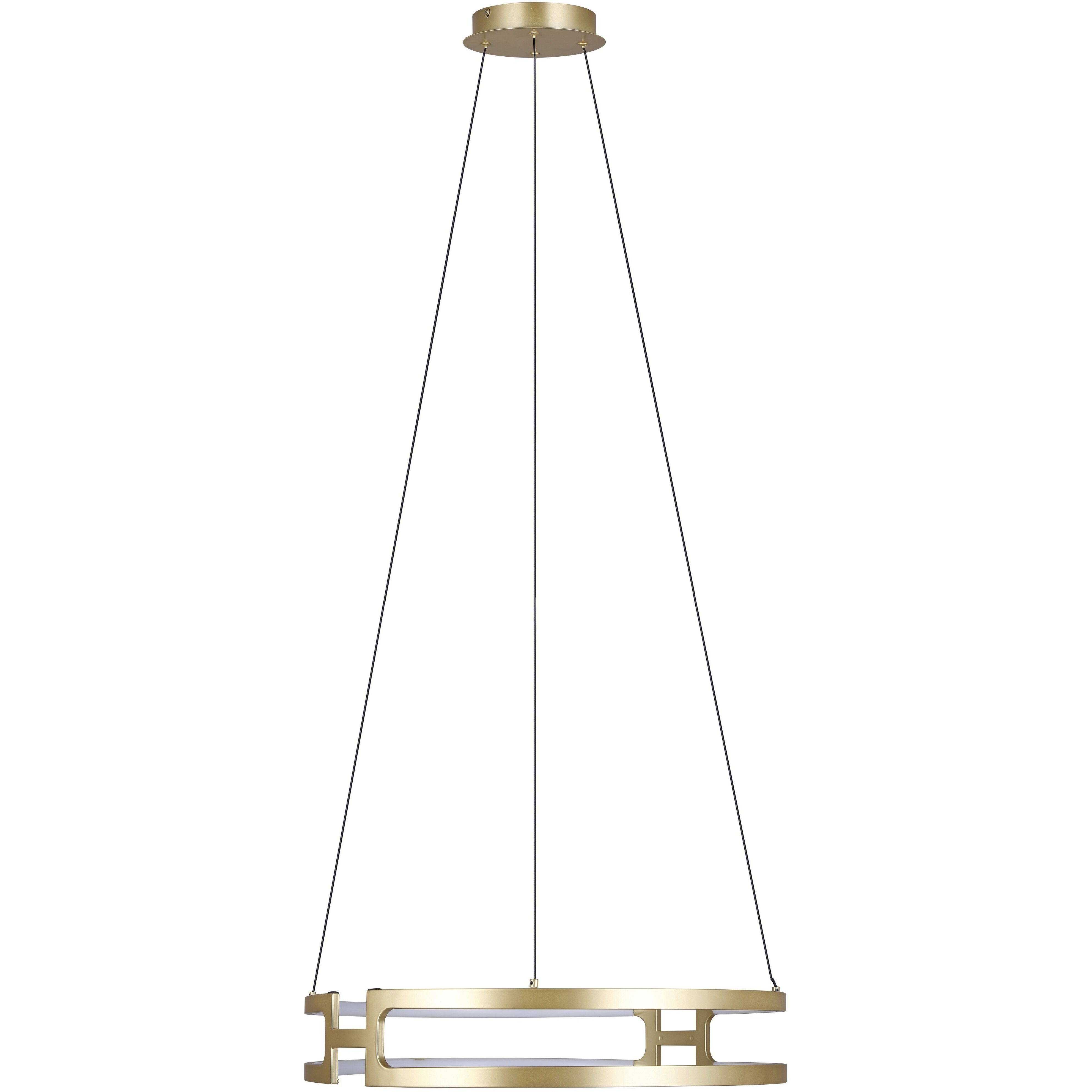 Bettony LED 24 inch Gold Chandelier Ceiling Light