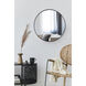 Madison 33 X 1 inch Black Décor Mirror