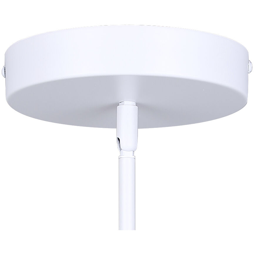 Zaria LED 18.25 inch White Chandelier Ceiling Light