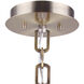 Frankie 5 Light 16 inch Gold Chandelier Ceiling Light