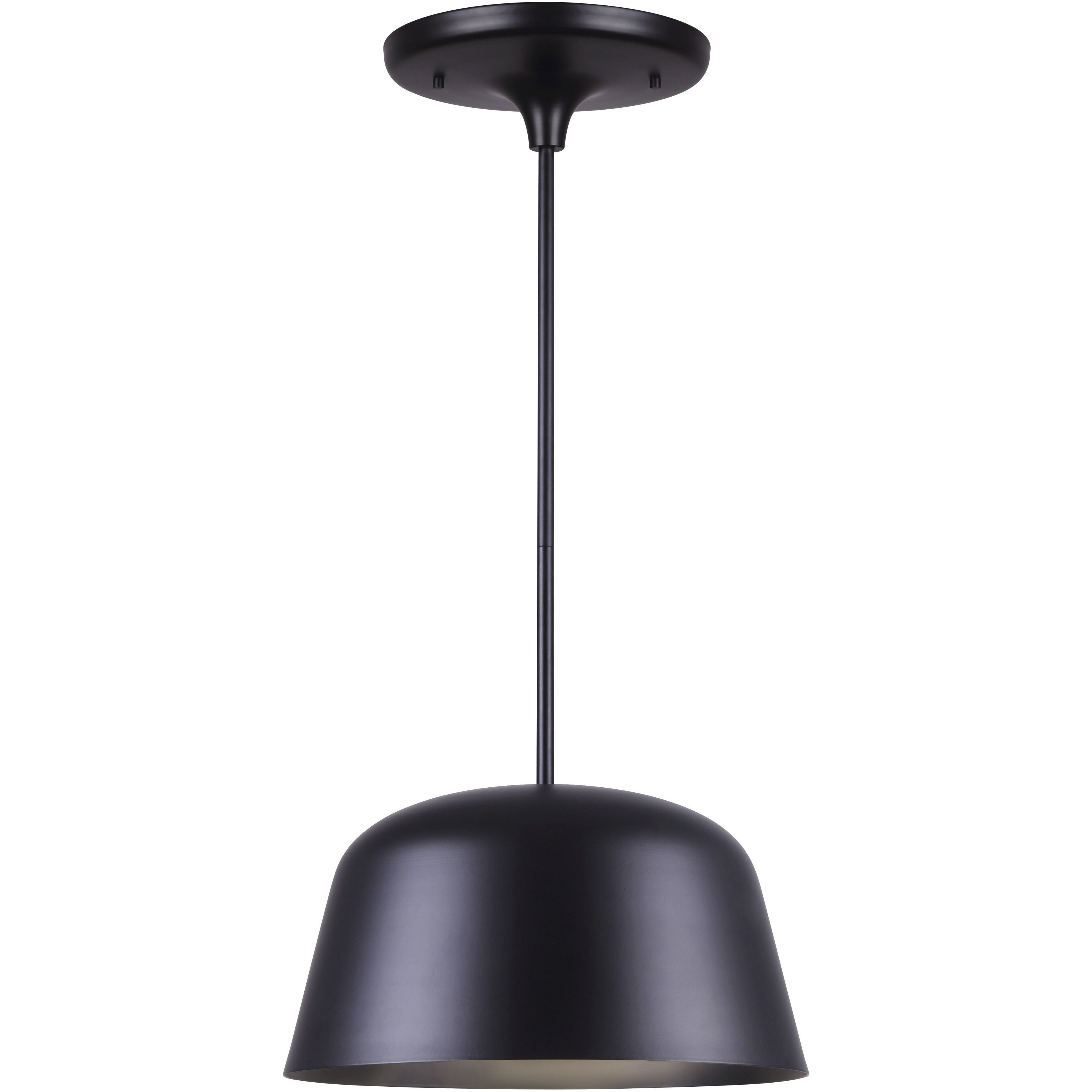 Kiliam 1 Light 13 inch Matte Black Pendant Ceiling Light 