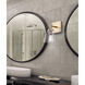 Berklie 1 Light 8 inch Gold Vanity Light Wall Light