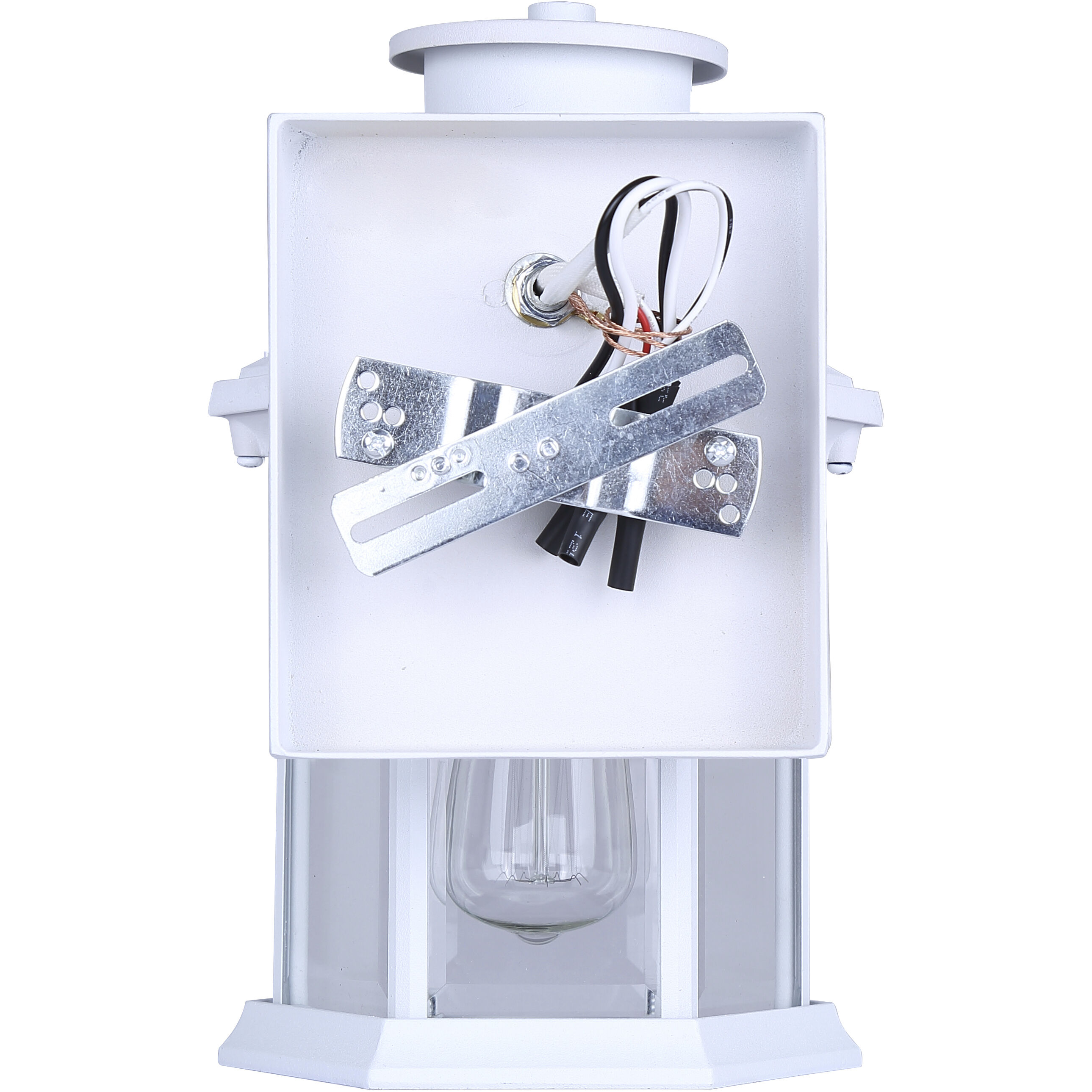 Kersley 1 Light 6.25 inch White Outdoor Lantern