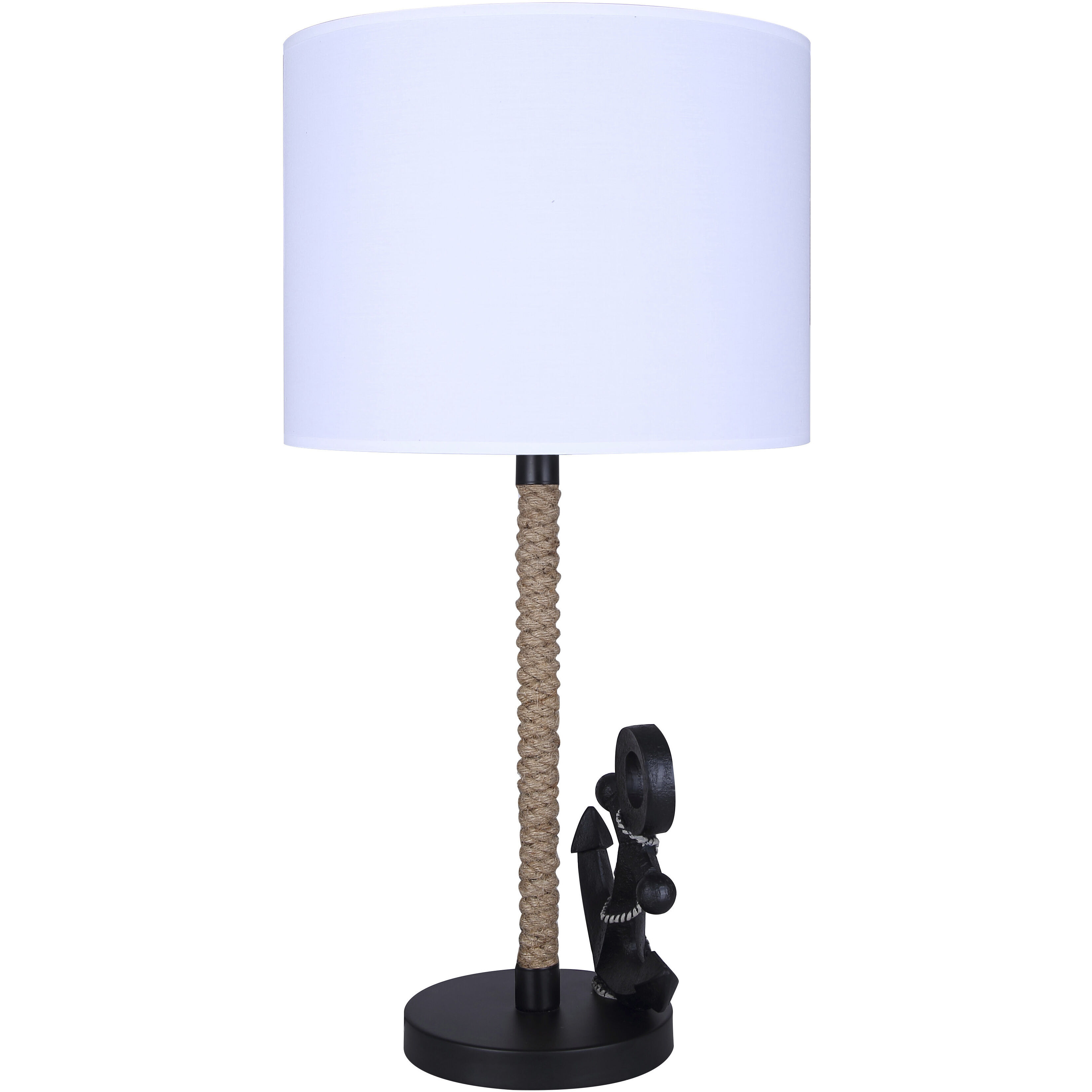 Sidro 26 inch 100.00 watt Matte Black Table Lamp Portable Light