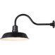 Madison 1 Light 16 inch Black Barn Light