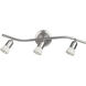 James 3 Light 120 Brushed Pewter Track Lighting Ceiling Light