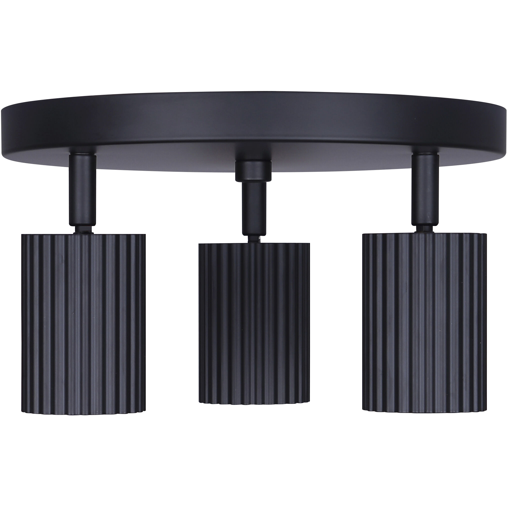 Rexton 3 Light Black Track Lighting Ceiling Light