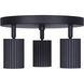 Rexton 3 Light Black Track Lighting Ceiling Light
