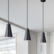 Orli 1 Light 6 inch Matte Black Pendant Ceiling Light