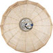 Indy 1 Light 16 inch Natural Pendant Ceiling Light