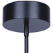 Montgomery LED 34 inch Black Pendant Ceiling Light